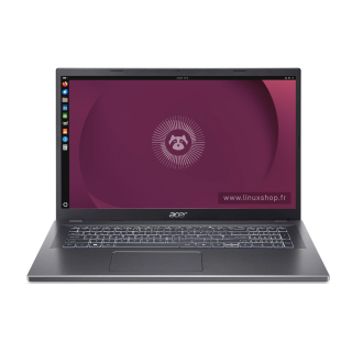 Acer 17P i9 - 17,3 Pouces (~43,94 cm) - Intel Core i9-13900H - 32 Go - 1000 Go - Ordinateur portable Linux - Linux Shop