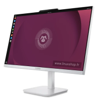 AIO Lenovo 24P i3 - Intel Core i3-N305 - RAM 16 Go - SSD 512 Go - Unité centrale Linux - Linux Shop