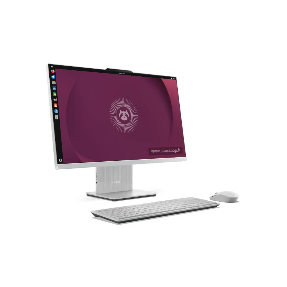 AIO Lenovo 24P R5 - AMD Ryzen 5 7535HS - RAM 16 Go - SSD 512 Go - Unité centrale Linux - Linux Shop