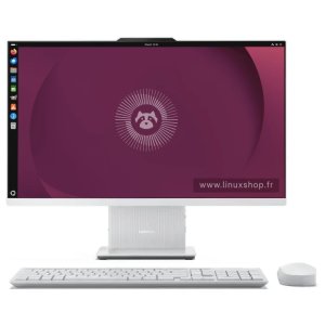AIO Lenovo 24P R5 - AMD Ryzen 5 7535HS - RAM 16 Go - SSD 512 Go - Unité centrale Linux - Linux Shop