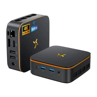 Mini PC Ryzen 3 - AMD Ryzen 3 3300U - RAM 8 Go - SSD 256 Go - Unité centrale Linux - Linux Shop