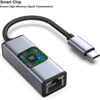 Adaptateur USB-C vers RJ45